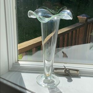 Crystal vase